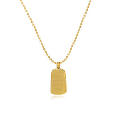 18K Gold-Plated 'Love You To The Moon & Back' Pendant Necklace