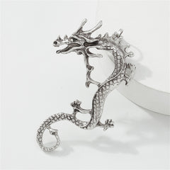 Silver-Plated Dragon Ear Cuff