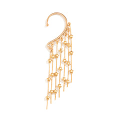 18K Gold-Plated Star Tassel Ear Cuff