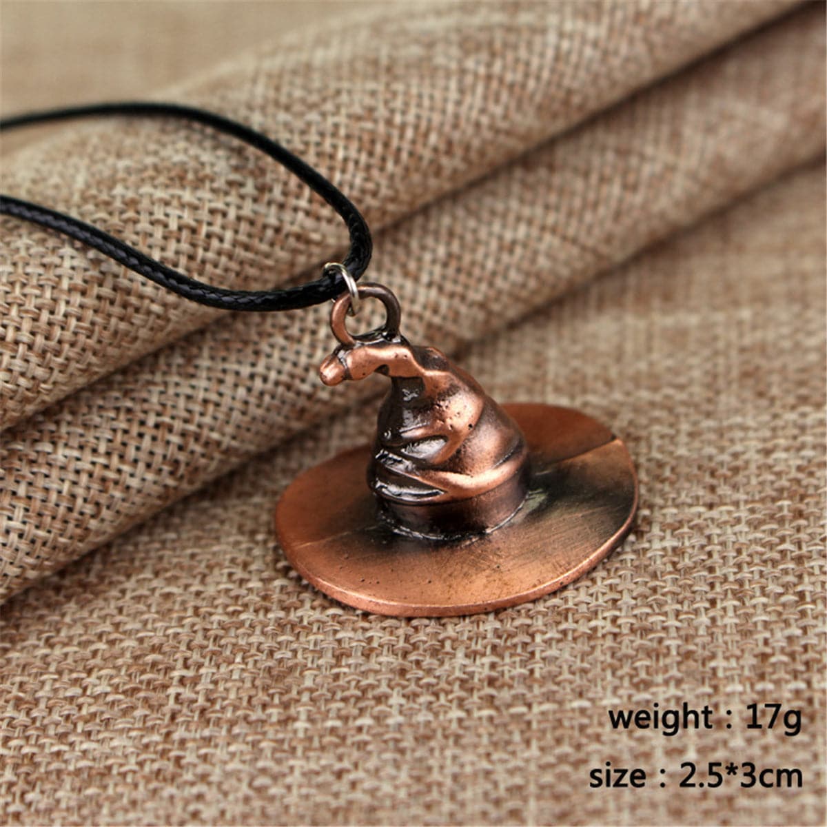 18K Rose Gold-Plated Magic Hat Pendant Necklace