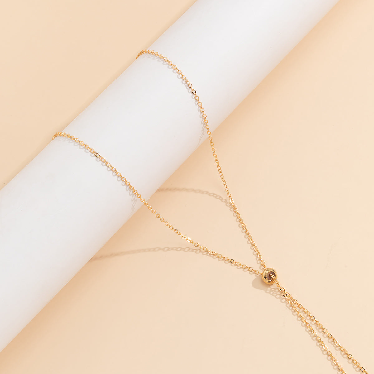 18K Gold-Plated 'Love' Star Waist Chain