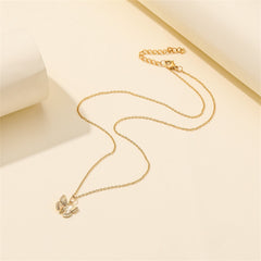 18K Gold-Plated Butterfly Pendant Necklace