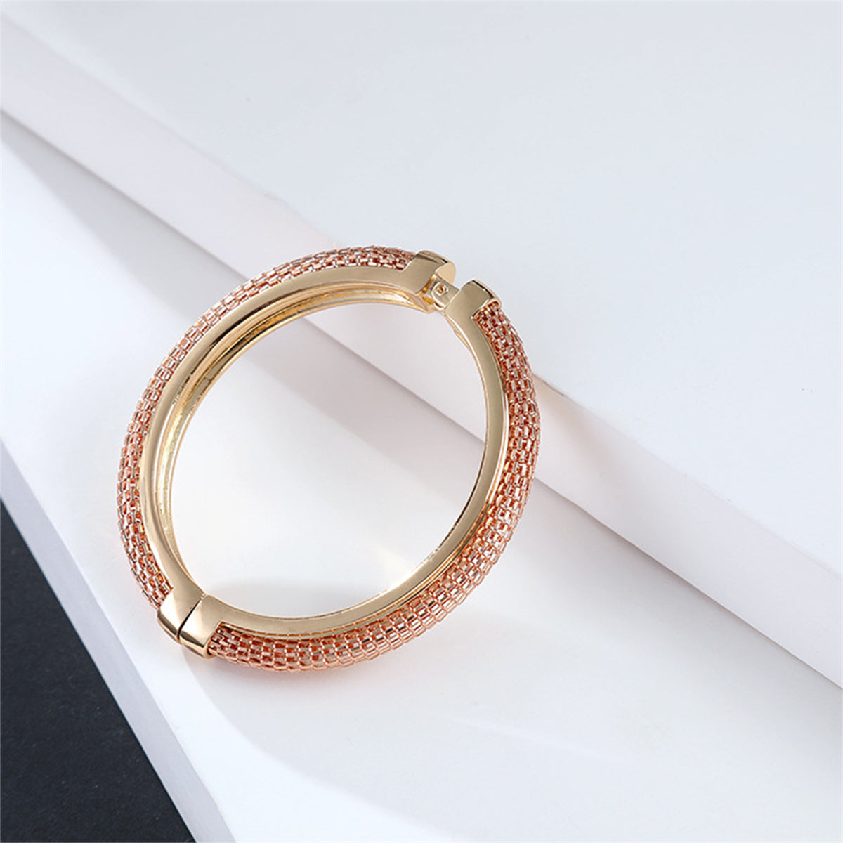 18K Rose Gold-Plated Gauzen Bangle