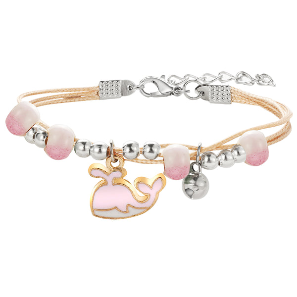 Layered hot sale charm bracelet