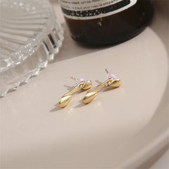 18K Gold-Plated Drop Ear Jackets