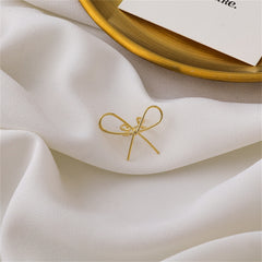 18K Gold-Plated Bow Ear Cuff