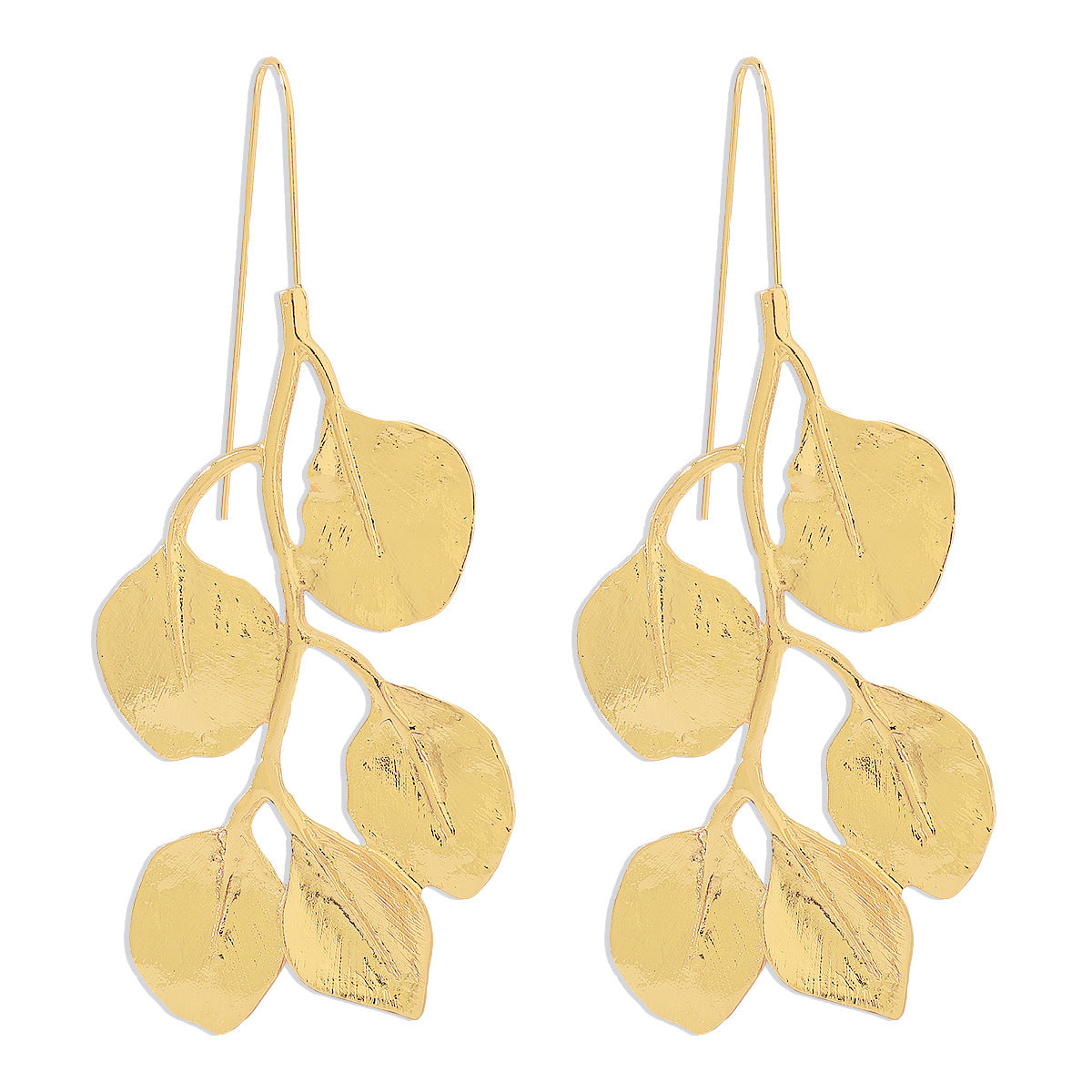 18K Gold-Plated Botanical Drop Earrings