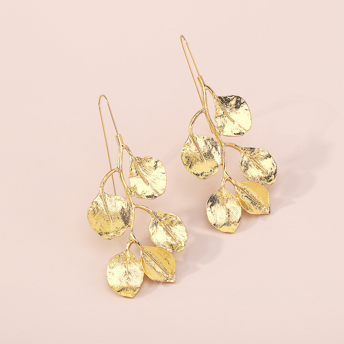 18K Gold-Plated Botanical Drop Earrings