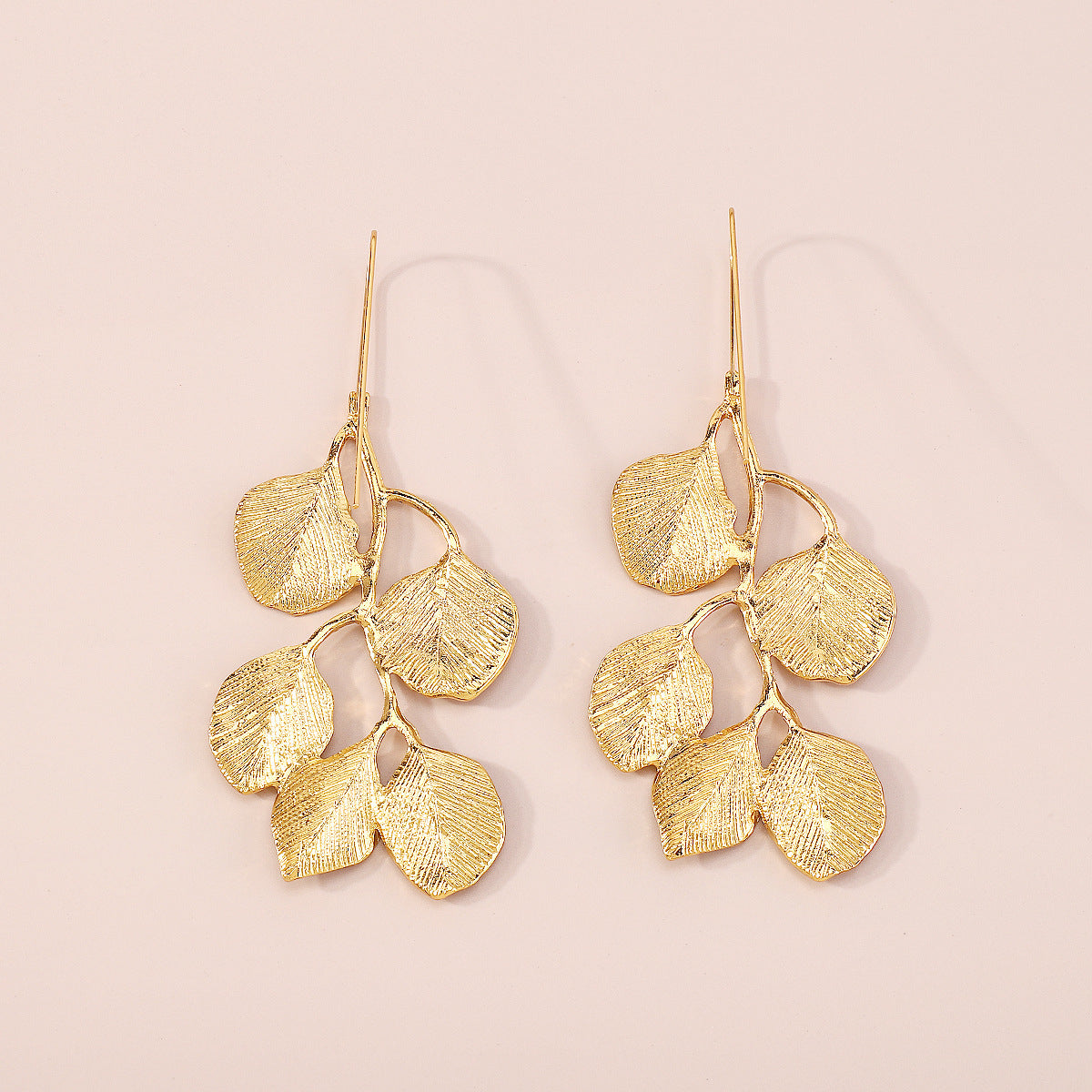 18K Gold-Plated Botanical Drop Earrings