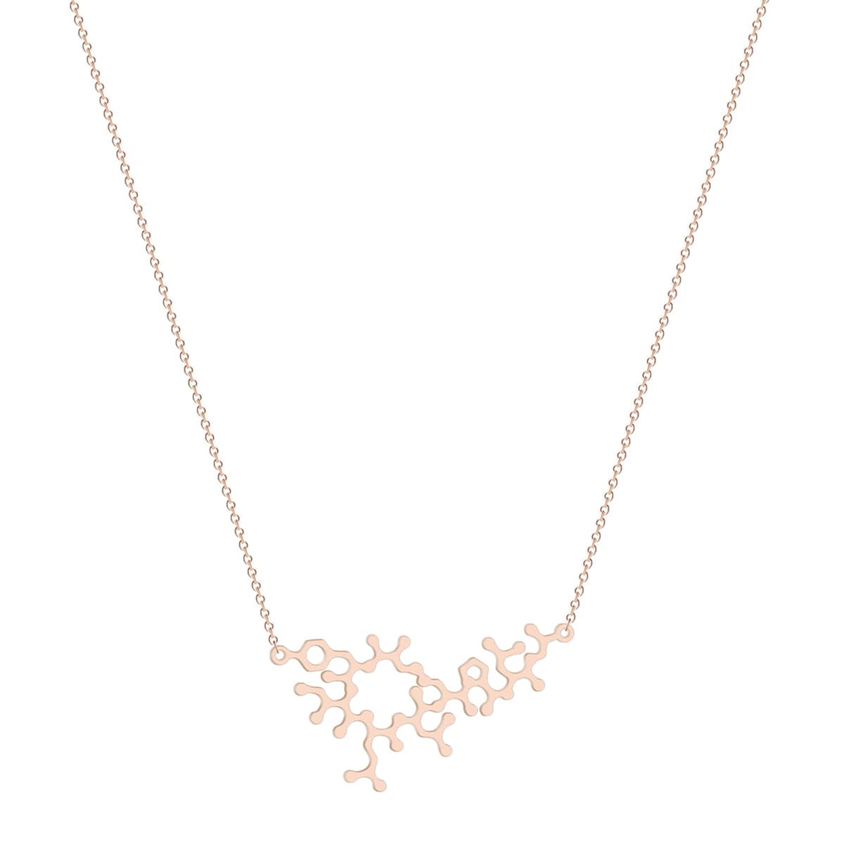 18K Rose Gold-Plated Neurocyte Pendant Necklace