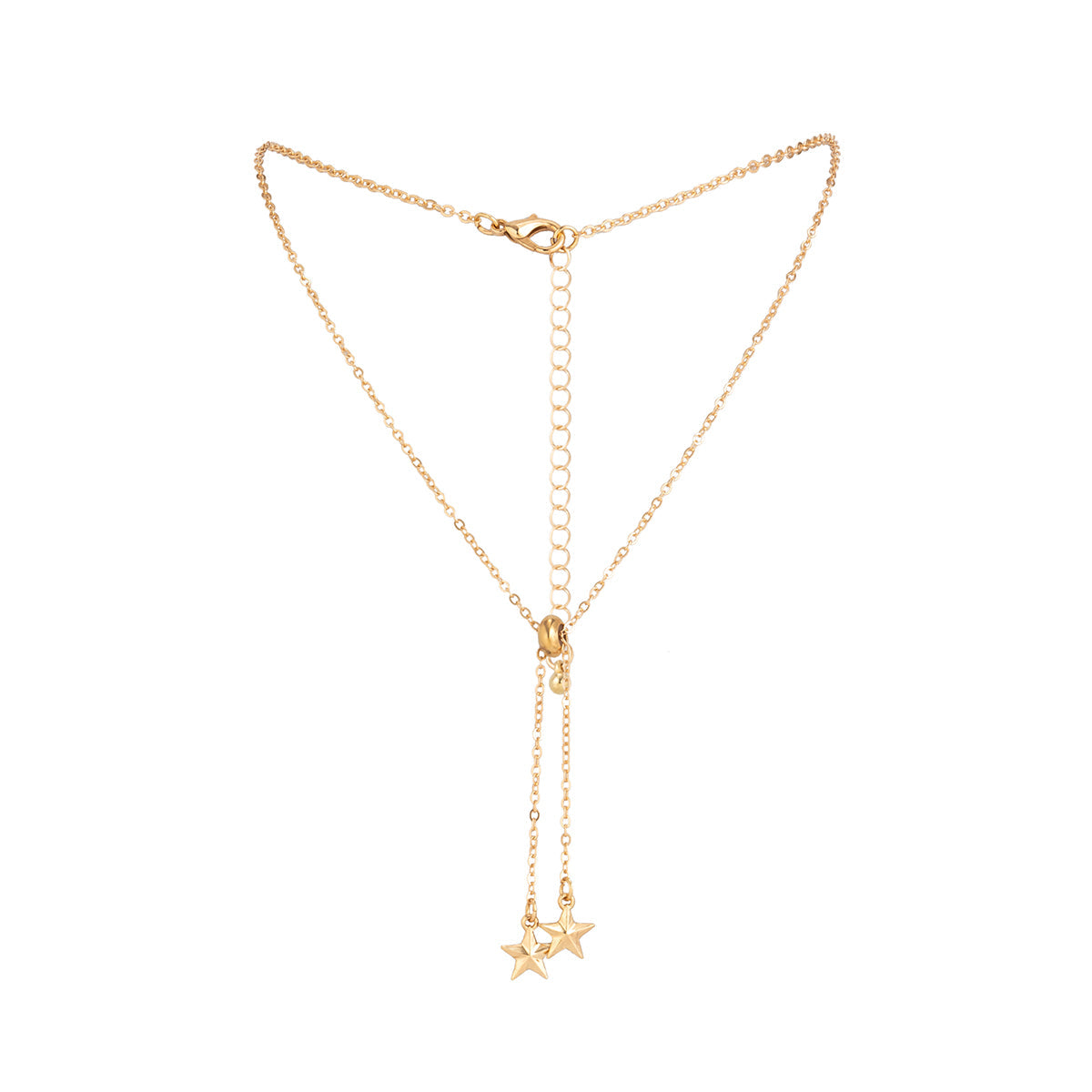 18K Gold-Plated Star Tassel Necklace